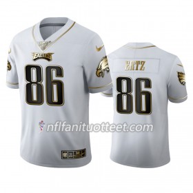 Miesten Philadelphia Eagles NFL Pelipaita Zach Ertz 86 Nike Valkoinen Golden Edition 100th